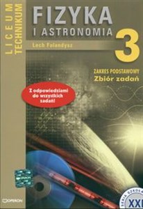 Picture of Fizyka i astronomia 3 Zbiór zadań Liceum technikum Zakres podstawowy