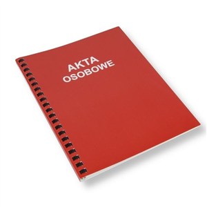 Picture of Teczka Akta osobowe T1 czerwona