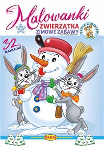 Picture of Zwierzątka- zimowe zabawy. Malowanki