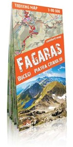 Picture of Fogaraskie Góry, Buczegi, Piatra Craiului laminowana mapa trekingowa TerraQuest 1:80 000