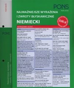 Picture of Błyskawicznie zwroty i wyrażenia niemieckie
