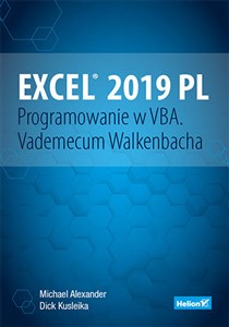 Picture of Excel 2019 PL. Programowanie w VBA. Vademecum Walkenbacha