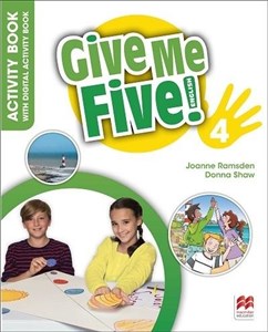 Obrazek Give Me Five! 4  Activity Book + kod online