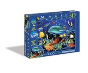 Obrazek Puzzle Magic 3D Delfiny 1000