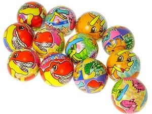 Obrazek Piłeczka piankowa miękka 6,3cm (12szt)