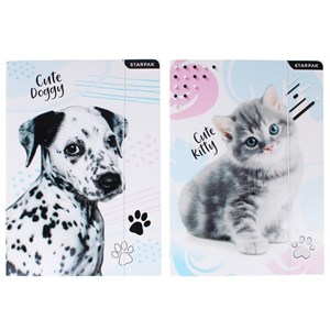 Obrazek Teczka z gumką A4 Cuties