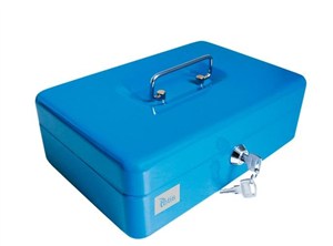 Picture of Kasetka metalowa 19,4x14,4x7,5cm niebieska