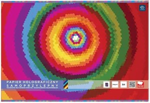 Obrazek Zeszyt papierów holograficznych B4/6K (10szt)