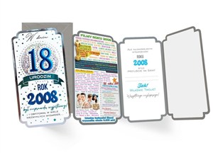 Picture of Karnet Urodziny 18