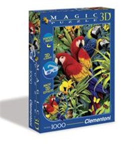 Obrazek Puzzle Magic 3D Papugi 1000