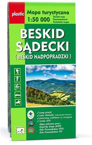 Obrazek Mapa turystyczna Beskid Sądecki 1:50 000 WIT