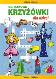 Picture of Obrazkowe krzyżówki dla dzieci Nauka i zabawa