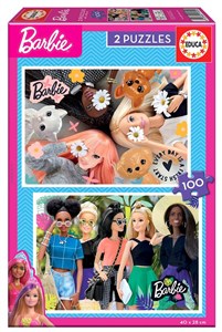 Picture of Puzzle 2x100 Barbie G3