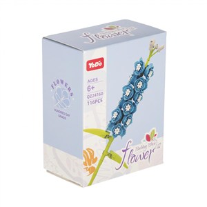 Obrazek Klocki konstrukcyjne Kwiaty 116 elementów