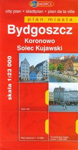 Picture of Bydgoszcz plan miasta 1:23 000 Koronowo Solec Kujawski