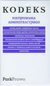 Obrazek Kodeks postępowania administracyjnego