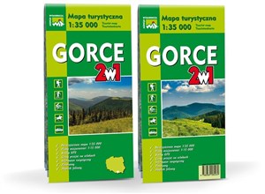 Picture of Mapa turystyczna Gorce 2w1 WIT