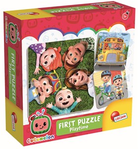 Obrazek Cocomelon Pierwsze puzzle Świetna zabawa