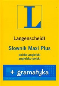 Obrazek Słownik Maxi Plus polsko angielski angielsko polski + gramatyka