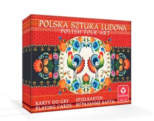 Obrazek Karty Polska sztuka Ludowa - talia 2x55 kart