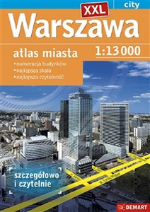Obrazek Warszawa XXL atlas miasta