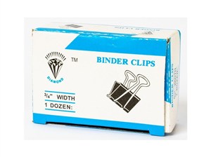 Obrazek Klipy 19mm 12szt