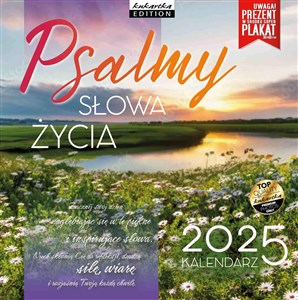 Obrazek Kalendarz 2025 ścienny Classic Psalmy Słowa Życia