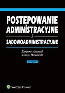 Picture of Postępowanie administracyjne i sądowoadministracyjne