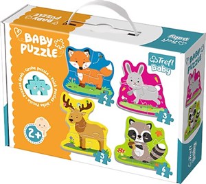 Obrazek Puzzle Baby Classic Zwierzątka leśne