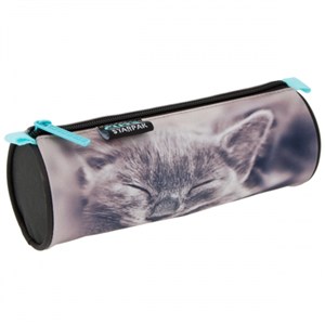 Picture of Piórnik tuba Starpak Kitty sepia