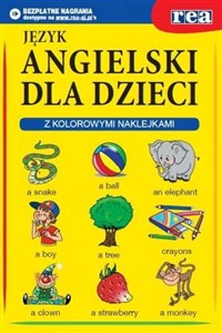 Picture of Język angielski dla dzieci z kolorowymi naklejkami