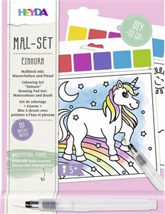 Picture of Malowanka wodna - Jednorożec