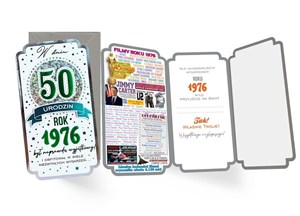 Picture of Karnet Urodziny 50