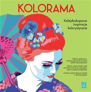 Obrazek Kolorama. Kalejdoskopowe inspiracje kolorystyczne Kolorowanka