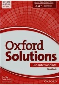 Picture of Oxford Solutions Pre Intermediate Workbook + Online Practice