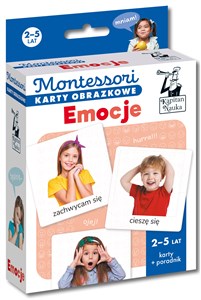Picture of Montessori Karty obrazkowe Emocje (2-5 lat). Kapitan Nauka