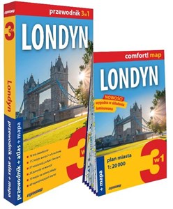 Picture of Londyn 3w1 przewodnik + atlas + mapa
