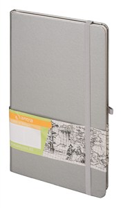 Obrazek Notes A5 Romantyzm srebrny