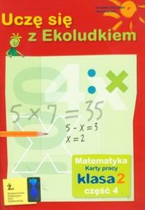 Picture of Uczę się z Ekoludkiem 2 matematyka karty pracy część 4 Szkoła podstawowa