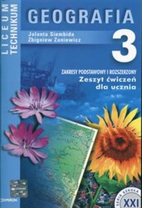 Obrazek Geografia 3 Zeszyt ćwiczeń Liceum technikum Zakres podstawowy i rozszerzony