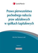 polish book : Prawo pier... - Michał Matuszczak