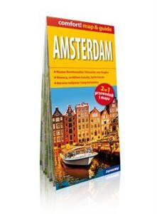 Obrazek Comfort!map&guide Amsterdam 2w1 przewodnik+mapa