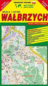 Picture of Wałbrzych 1:20 000 plan miasta PIĘTKA