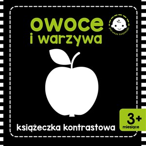 Picture of Owoce i warzywa Książeczka kontrastowa