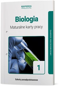 Picture of Biologia 1 Maturalne karty pracy Zakres rozszerzony Szkoła ponadpodstawowa