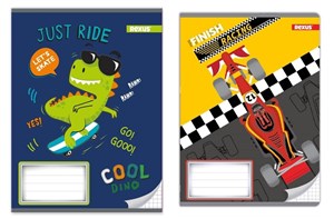 Obrazek Zeszyt A5/16K kratka Chłopiec (20szt)