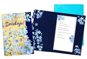 Obrazek Karnet Podziękowania
