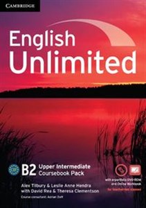 Obrazek English Unlimited Upper Intermediate Coursebook with e-Portfolio and Online Workbook Pack