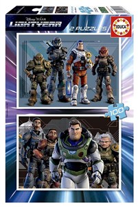 Obrazek Puzzle 2x100 Buzz Astral G3