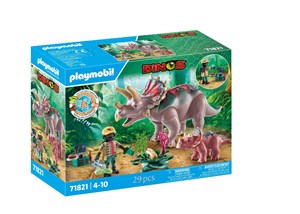 Obrazek Playmobil Triceratopsy 71821